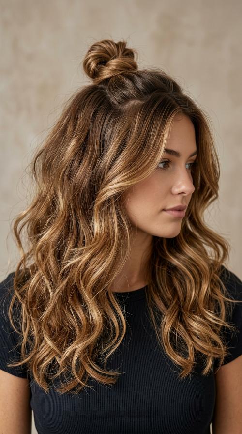 Mini Half-Up Top Knot