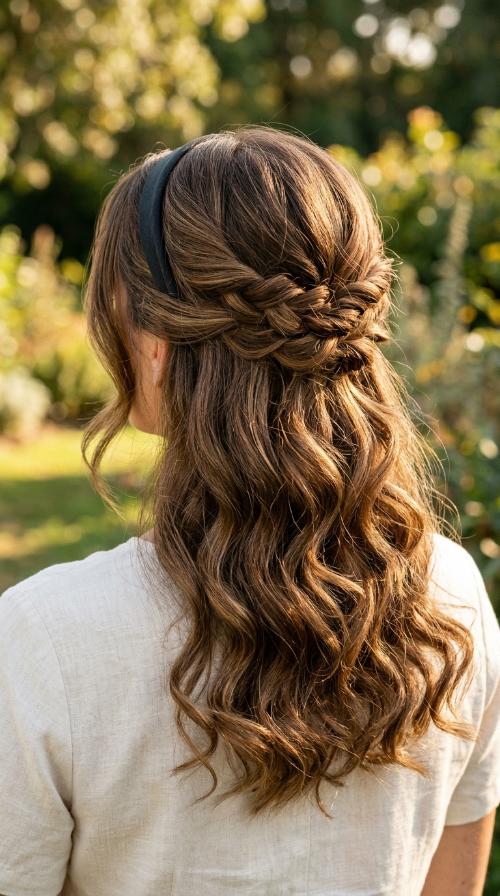 Minimalist Headband Slick-Back