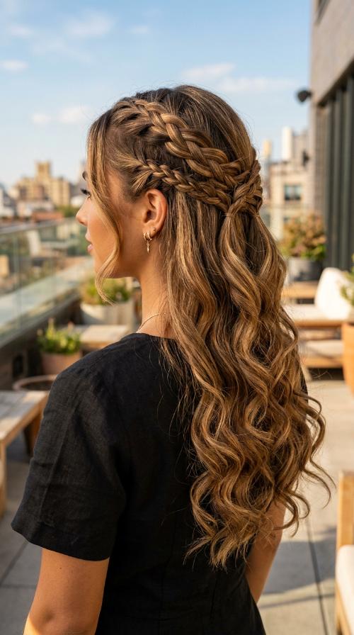 Multiple Mini French Braids