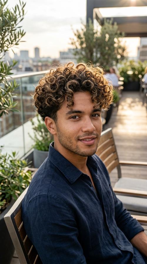 Natural Tapered Curls