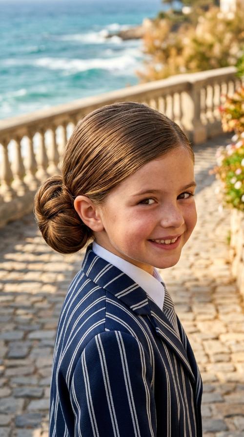 Neat Low Bun
