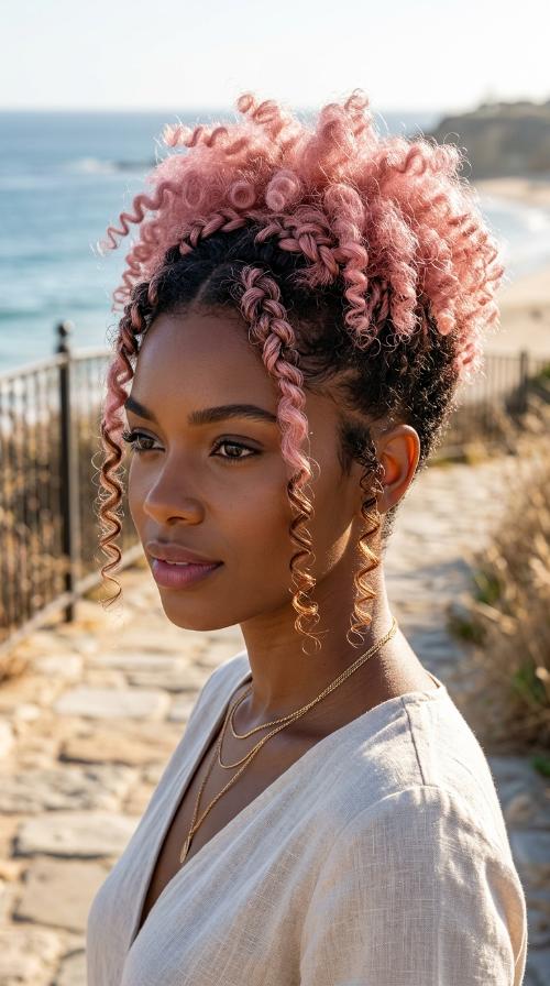 Pastel Pink Taper