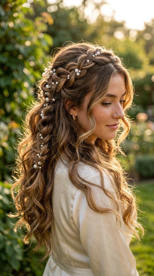 Pearl-Encrusted Braids