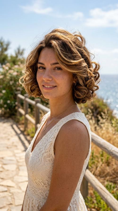 Pin-Curled Faux Bob