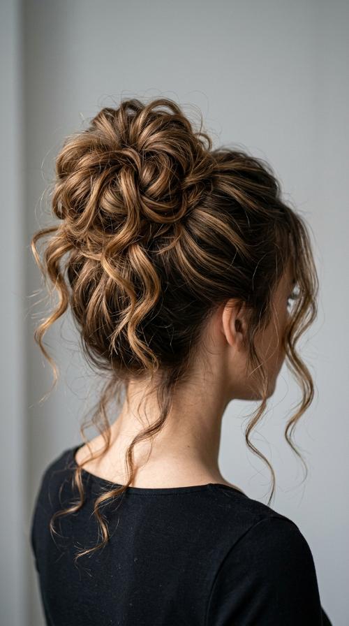 Pineapple Updo