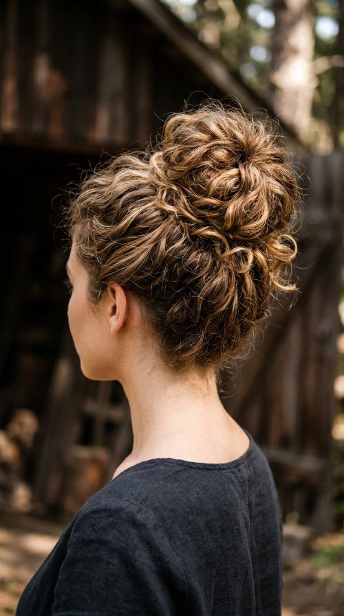 Pineapple Updo