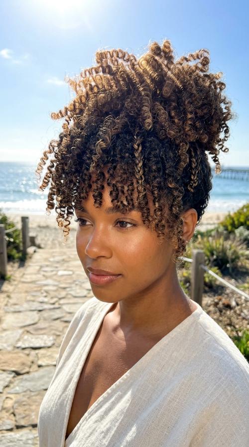 Pineapple Updo