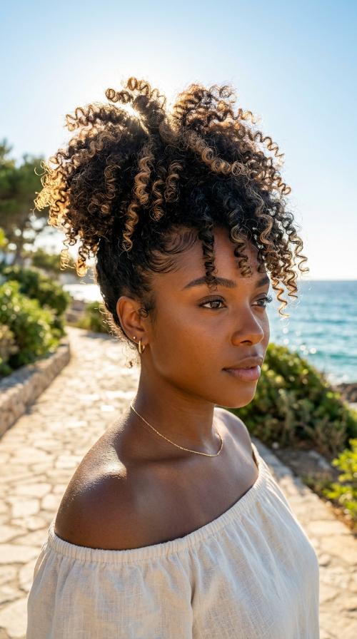 Pineapple Updo