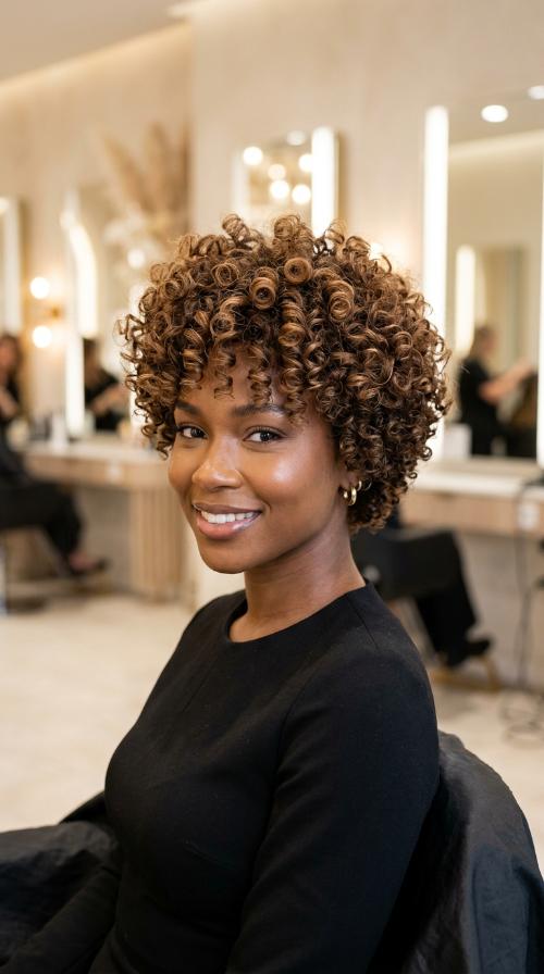 Pixie Cut Curls