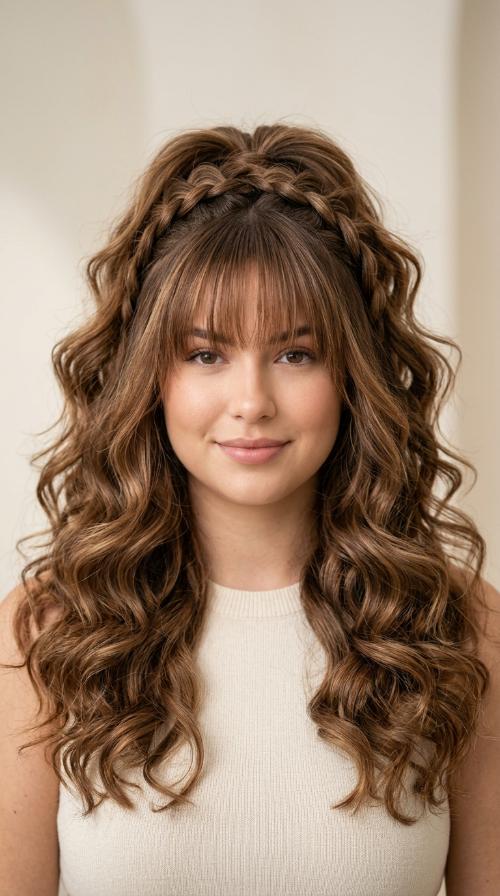 Point-Cut Straight Bangs