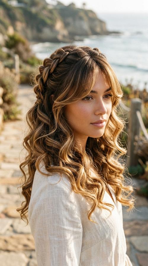 Pointy Arched Bangs