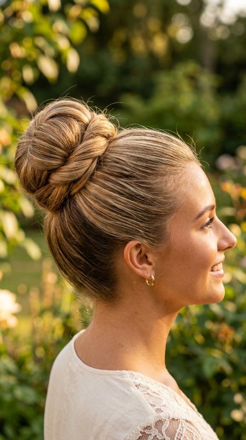 Polished Ballerina Bun