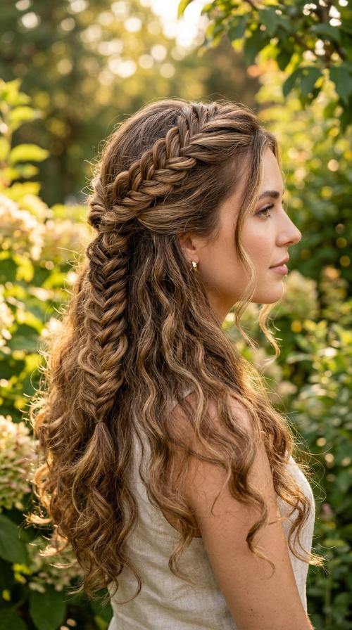 Polished Fishtail Braid