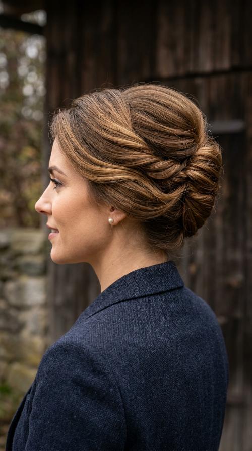 Polished French Twist