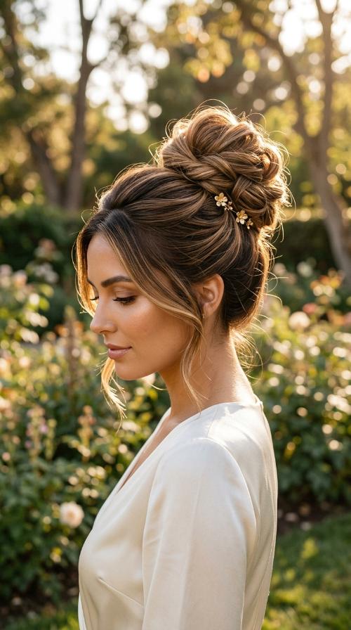 Polished High Bun