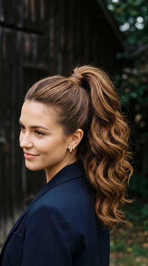 Polished High Ponytail