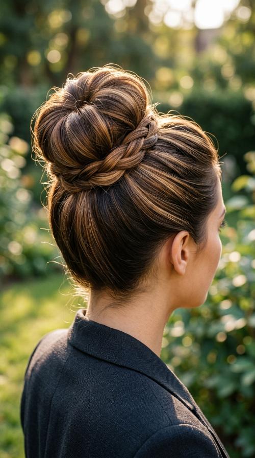 Polished High Top Knot