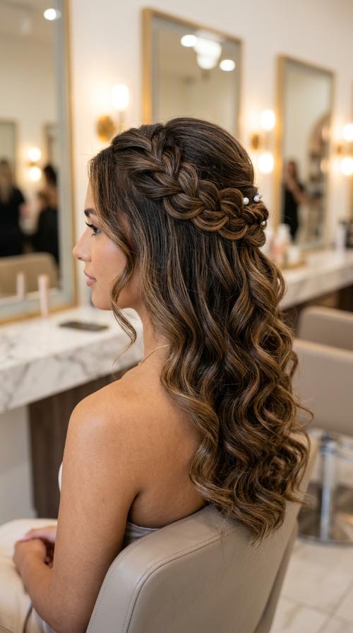 Polished Hollywood Glam Waves