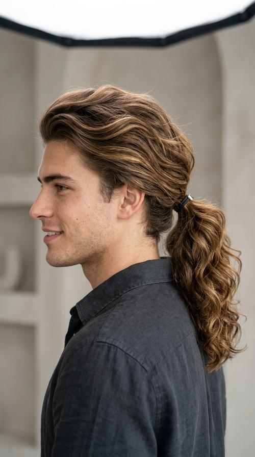 Polished Low Ponytail