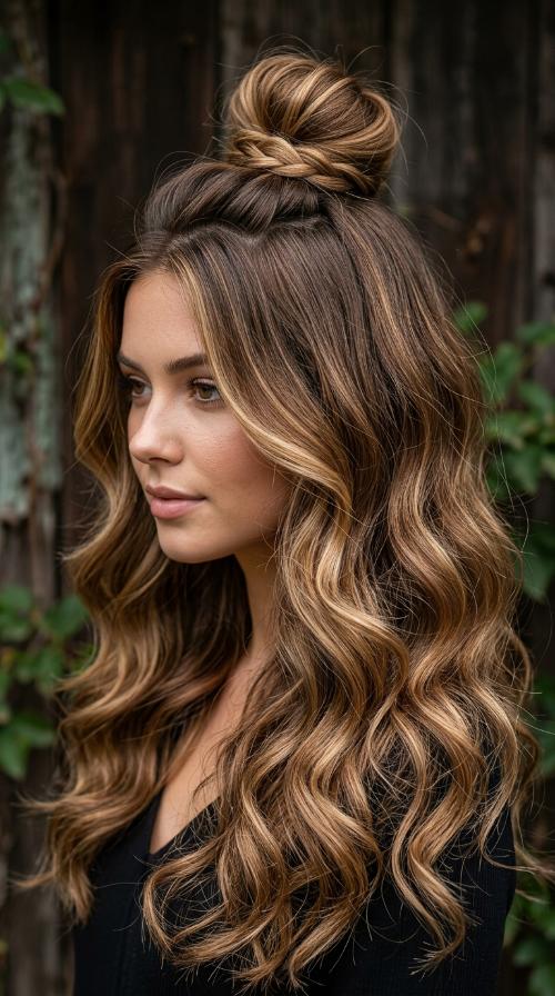 Polished Top Knot