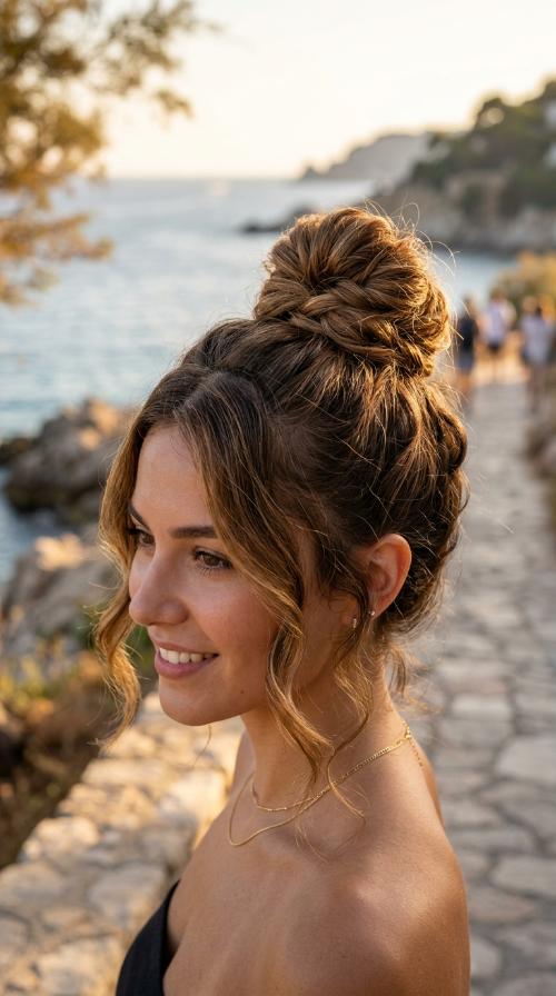Polished Top Knot