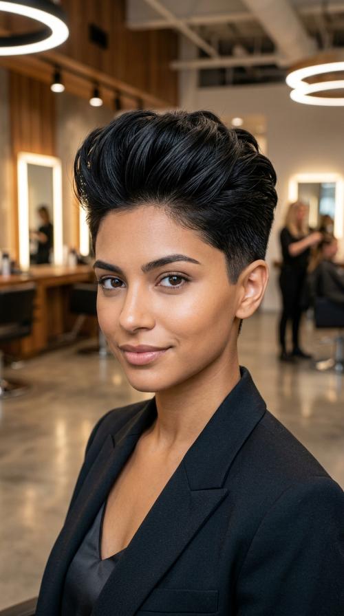 Pompadour Taper