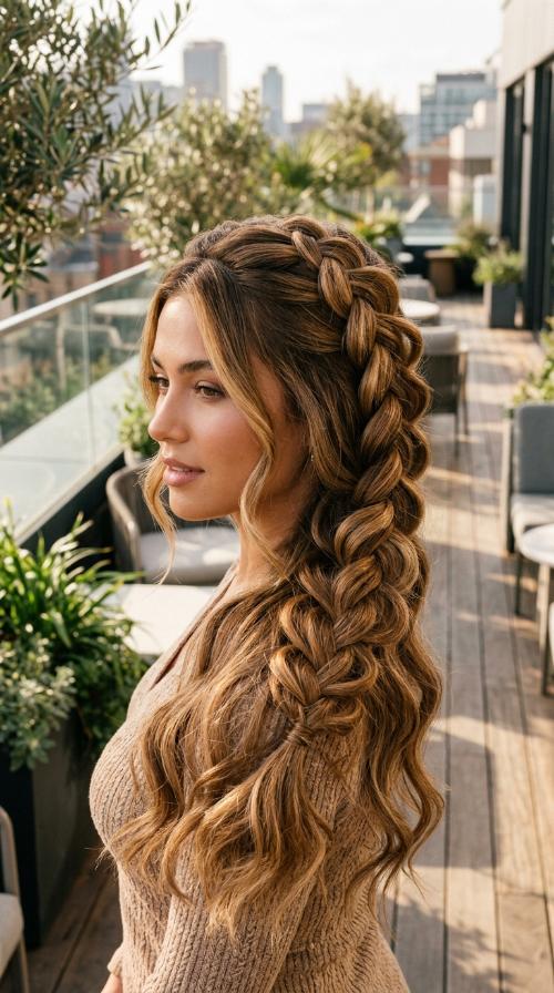 Pull-Through Braid