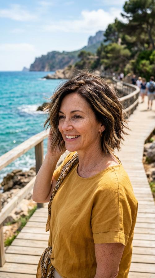 Razored Chin-Length Bob