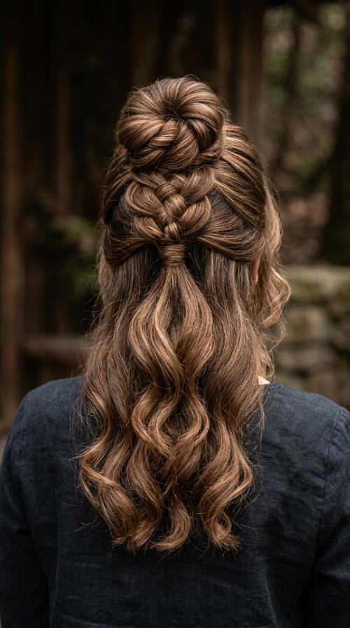 Regal Polished Top Knot