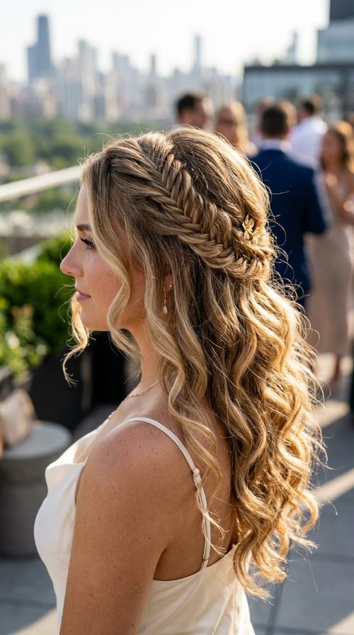 Relaxed Fishtail Braid