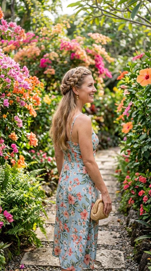 Romantic Dutch Braid Crown