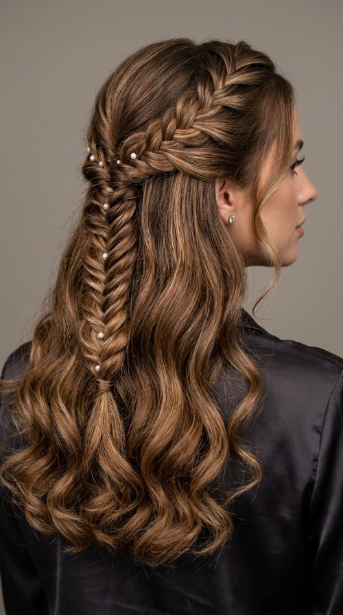 Romantic Fishtail Braid