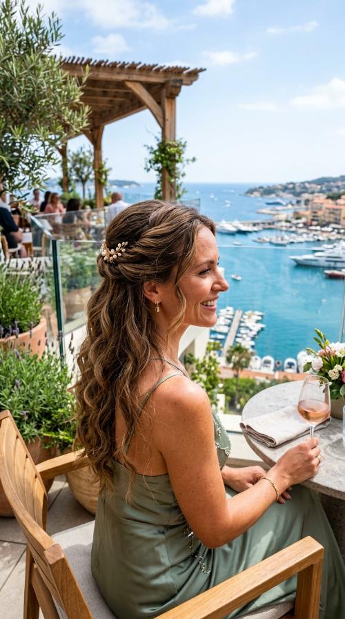 Romantic Half-Up Twist
