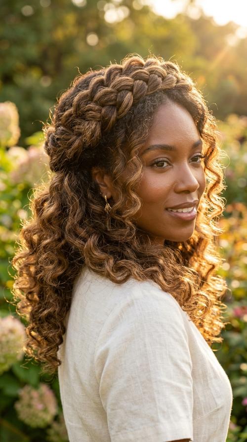 Romantic Halo Braid