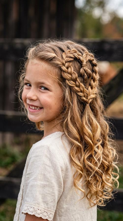 Romantic Heart Braids