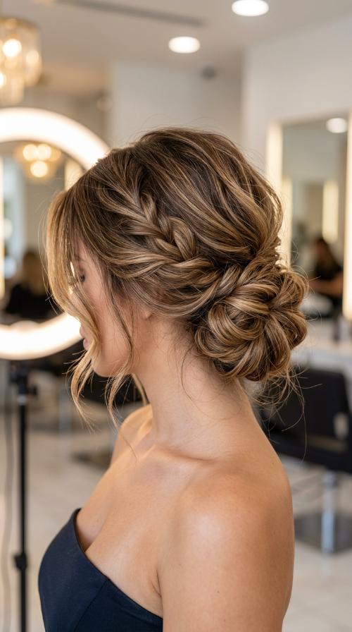 Romantic Low Chignon