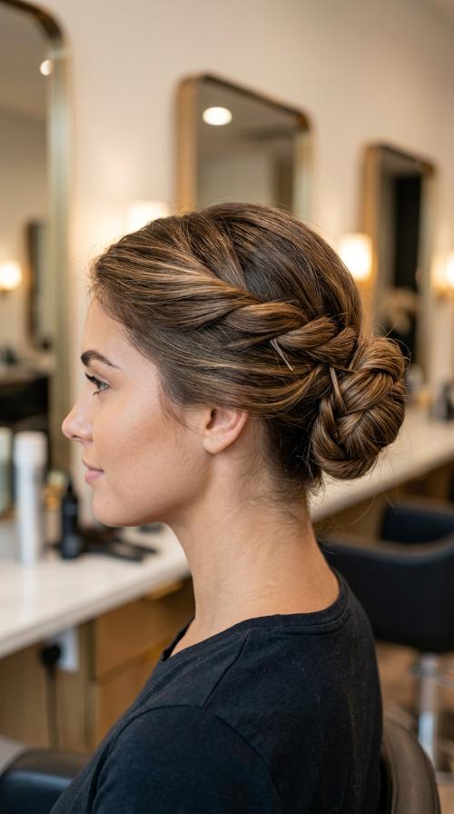 Rope Twisted Bun