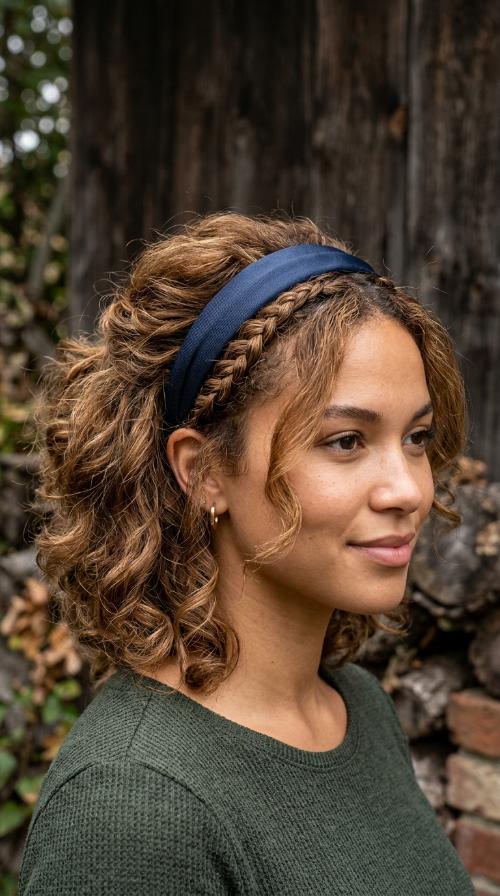 Satin-Lined Non-Slip Headband