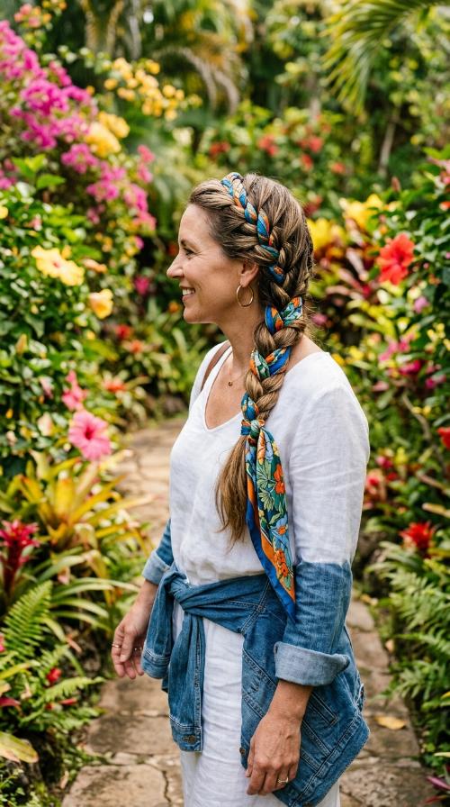 Scarf-Intertwined Braid