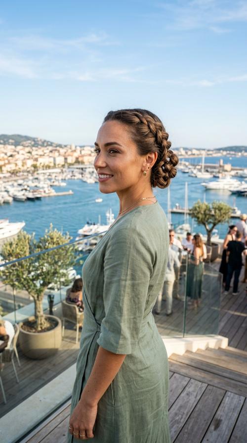 Sculptural Low Buns
