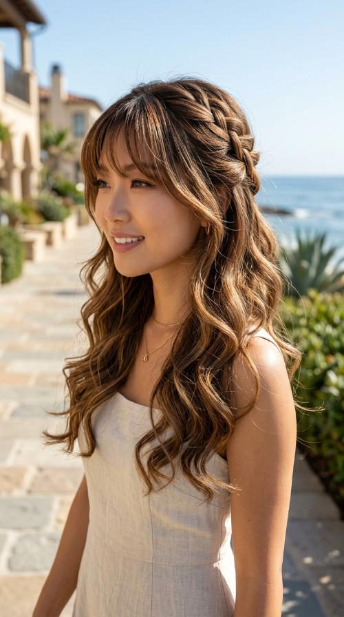 See-Through Korean Style Bangs
