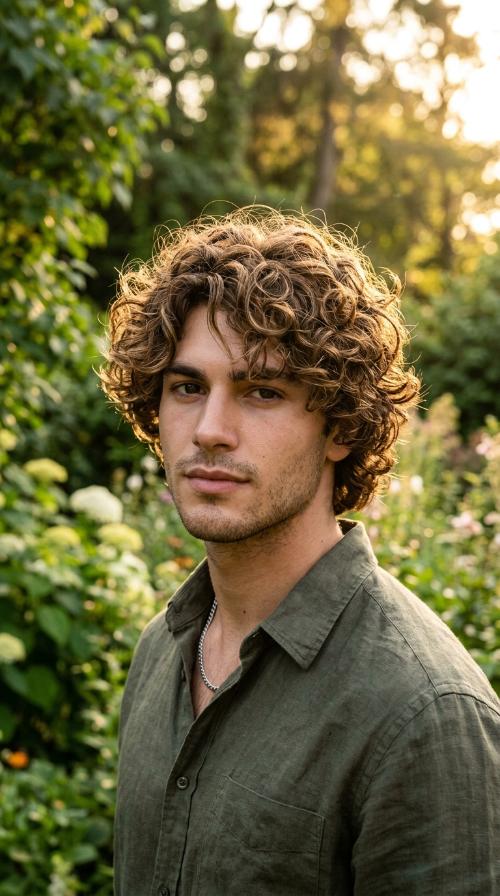 Shaggy Mop Top for Type 2B Curls