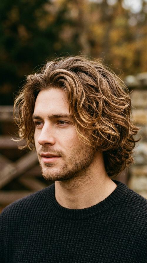 Shaggy Surf Hair