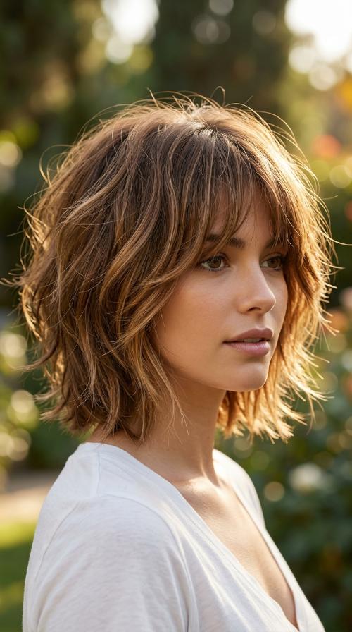Shaggy Wolf Cut