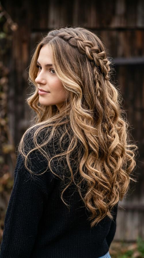 Sharp V-Shaped Layers