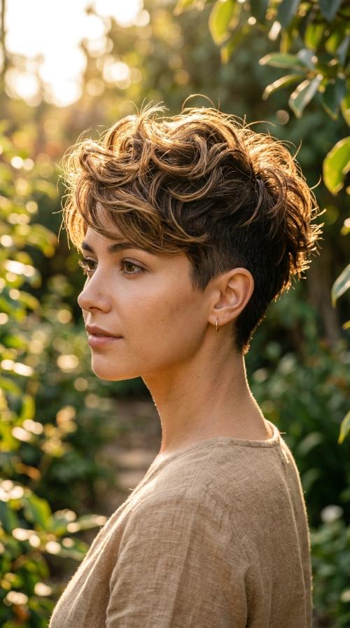 Shaved Sides Pixie