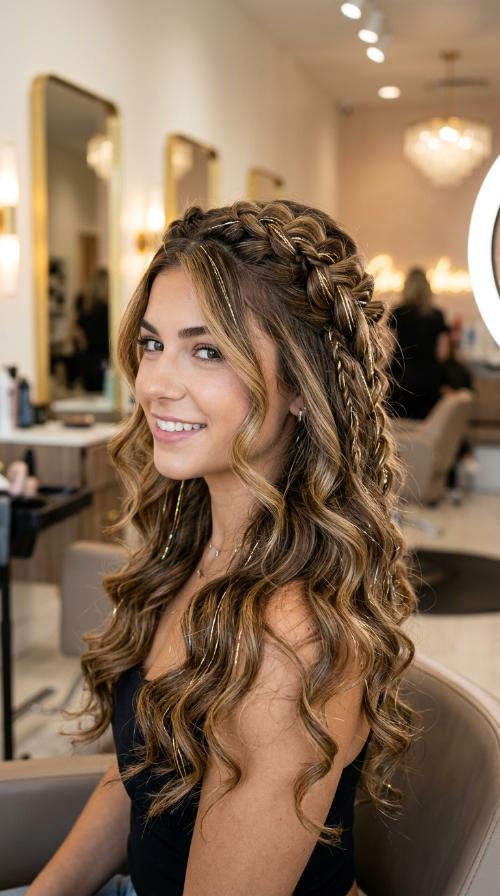 Shimmering Hair Tinsel