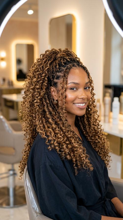 Shingled Curls for Max Definition