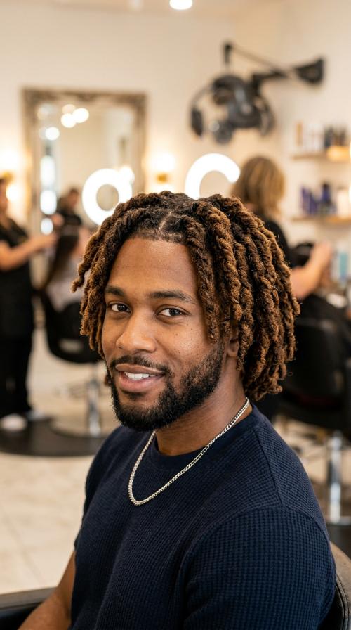 Short Budding Locs