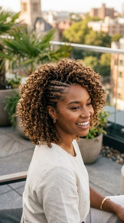 Short Crochet Curls